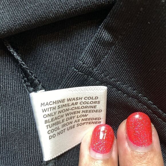 Lady Hagen Core Swing Knit Skort- Golf Active Tennis Skirt in Black - Picture 8 of 12